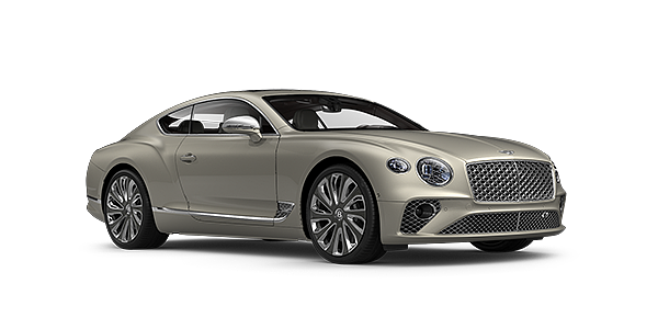 IWR Automotive Bentley GT Mulliner coupe in White Sand paint front 34